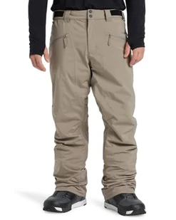 Quiksilver Śnieżne spodnie BOUNDRY Spodnie Beżowe XL - Spodnie narciarskie - miniaturka - grafika 1