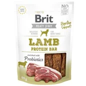 Przysmaki dla psów - Brit Care Pies Brit Meaty Jerky Lamb Protein Bar przysmak 80g - miniaturka - grafika 1