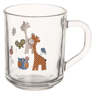 Kubek szklany ŻYRAFA 230 ml - Kubki - miniaturka - grafika 1