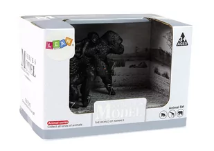 Zestaw 2 Figurek Goryle Goryl z Młodymi Zwierzęta Świata - Figurki dla dzieci - miniaturka - grafika 3