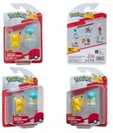 Zabawki sensoryczne - Pokemon Figurka bitewna Pikachu + Quaxly Jazwares - miniaturka - grafika 1