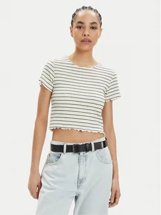 ONLY T-Shirt Anits 15253651 Écru Regular Fit - Koszulki i topy damskie - miniaturka - grafika 1