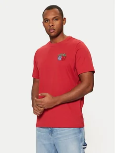 Puma T-Shirt One Piece 624665 Czerwony Regular Fit - Koszulki męskie - miniaturka - grafika 1