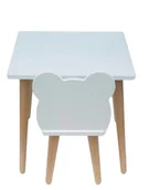 Zestawy mebli dla dzieci - STOLIK Z KRZESEŁKIEM MIŚ - miniaturka - grafika 1