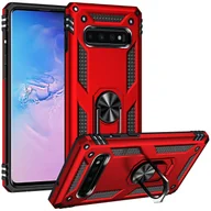 Etui i futerały do telefonów - Etui na telefon komórkowy Armor Shield do Samsung Galaxy S10e pokrowiec Ultra Hybrid Case pokrowiec ochronny na telefon komórkowy, czerwony - miniaturka - grafika 1
