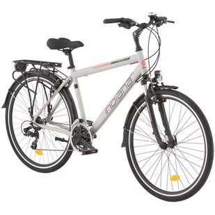 Rower trekkingowy INDIANA X-Road 1.0 M21 28 cali męski Szary - Rowery - miniaturka - grafika 1