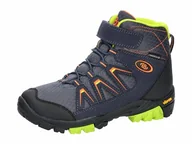 Buty dla chłopców - Brütting Chłopięce, uniseks, dziecięce buty trekkingowe Mount Moran, granatowe/pomarańczowe, 30 EU, Marine Lemon Orange, 30 EU - miniaturka - grafika 1