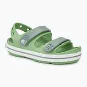 Pływanie - Sandały dziecięce Crocs Crocband Cruiser Kids fair green/dusty green - miniaturka - grafika 1