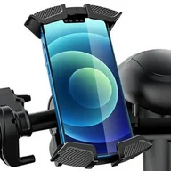 Selfie stick - AWEI uchwyt rowerowy X47 do ramy czarny/black - miniaturka - grafika 1