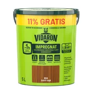 Farby i impregnaty do drewna - Impregnat Ochronno-Dekoracyjny Ogrodowy R04 złoty dąb 5 l VIDARON - miniaturka - grafika 1