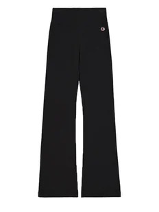 Champion Spodnie materiałowe 117559 Czarny Regular Fit - Spodnie sportowe damskie - miniaturka - grafika 1