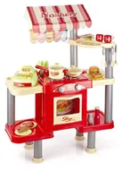 Zabawy w naśladowanie dorosłych - Duży dziecięcy sklep, budka z jedzeniem FAST FOOD, sklepik z kasą 99 części - miniaturka - grafika 1