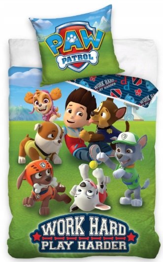 Psi Patrol Pościel Psi Patrol 160x200+70x80 3Y38J0 3Y38J0 SAM  One size