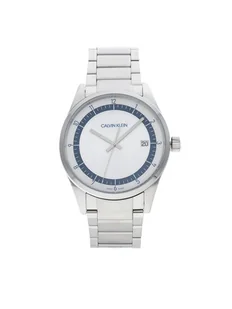 Zegarek Calvin Klein Zegarek Gent Completion Sapphire KAM21146 Srebrny - Zegarki męskie - miniaturka - grafika 1