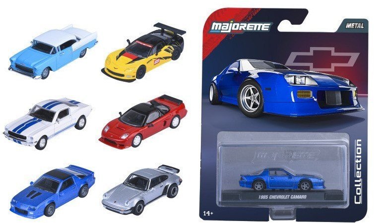 MAJORETTE AUTO MET Z GABLOTA 7,5CM MIX6 SIMBA 24