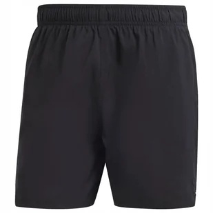 Spodenki kąpielowe męskie adidas Solid CLX czarne IA5390 S - Spodenki męskie - miniaturka - grafika 1