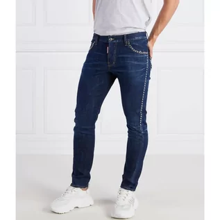 Spodnie męskie - Dsquared2 Jeansy SEXY TWIST JEAN | Slim Fit - grafika 1