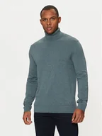 Swetry męskie - Tom Tailor Golf 1042456 Zielony Regular Fit - miniaturka - grafika 1