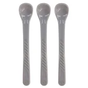 Miseczki i talerzyki dla dzieci - Łyżeczki Twistshake pastelowo szare 4 m+ 3 szt (7350083121844) - miniaturka - grafika 1