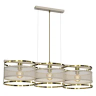 Lampy sufitowe - Szeroka, potrójna lampa wisząca do kuchni LX 4412 z serii RIM - miniaturka - grafika 1