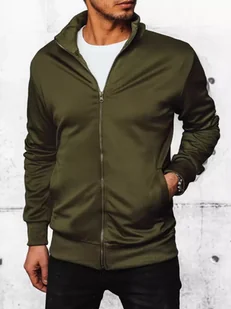 Bluza męska rozpinana zielona Dstreet BX5561-XL - Bluzy męskie - miniaturka - grafika 1