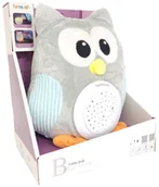 Projektory dla dzieci - INTERAKTYWNA PLUSZOWA SOWA 666-44 PROJEKTOR POZYTYWKA DO USYPIANIA PRZYTUL - miniaturka - grafika 1