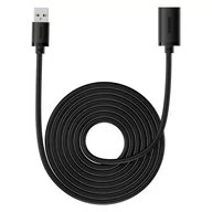 Pozostałe akcesoria sieciowe - Baseus przedłużacz kabel USB 3.0 5m AirJoy Series - czarny - miniaturka - grafika 1