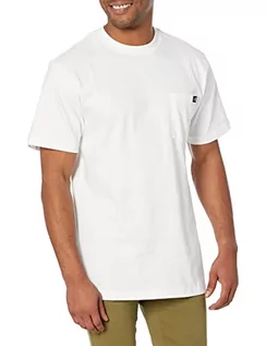 Koszulki męskie - Dickies Klasyczna koszulka męska, biały, M - grafika 1