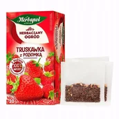 Herbata - HERBAPOL Herbaciany Ogród Herbata Owocowa Truskawka Z Poziomką 20 Torebek - miniaturka - grafika 1