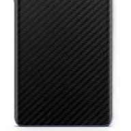 Folie ochronne do telefonów - Folia naklejka skórka strukturalna na TYŁ do Apple iPhone 4 - Carbon Czarny - apgo SKINS - miniaturka - grafika 1