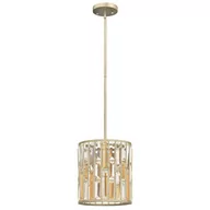Lampy sufitowe - Elstead Lighting Błyszcząca kryształowa lampa wisząca Gemma - miniaturka - grafika 1
