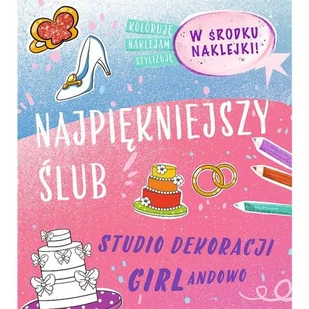 Książeczka edukacyjna Najpiękniejszy ślub Naklejki - Książki edukacyjne - miniaturka - grafika 1