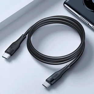 Joyroom kabel do szybkiego ładowania USB - USB Typ C Quick Charge Power Delivery 3 A 60 W 1,2 m czarny (S-1230M3) - Kable USB - miniaturka - grafika 2