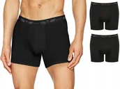 Majtki męskie - Majtki męskie Bokserki DŁUGIE 2 SZTUKI dopasowane Sloggi Shirt Stop Short S - miniaturka - grafika 1