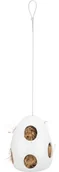 Akcesoria dla ptaków - TRIXIE Podajnik na materiał gniazdowy dla ptaków 10,5 x 10,5 x 15 cm - biały - miniaturka - grafika 1
