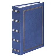 Albumy fotograficzne - Hama "London" Slip-in Album for 200 Photos w. a Size of 9x13 cm blue - miniaturka - grafika 1