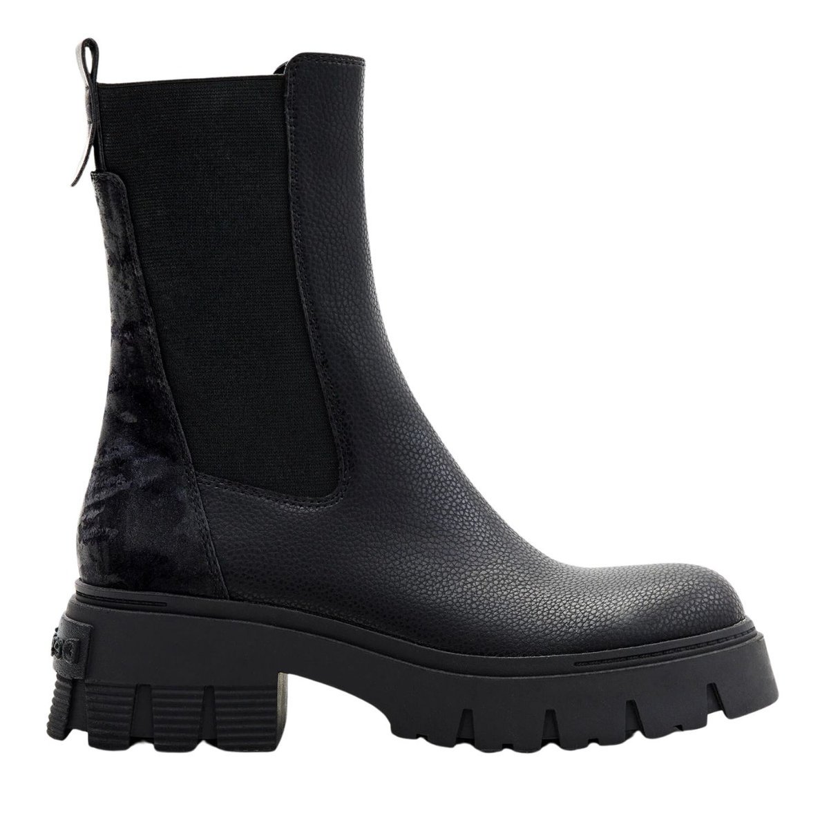 Buty damskie Desigual Chelsea Truck botki sztyblety czarne-41