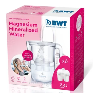 Bwt Manual Life magnezowy garnek filtrujący do - Dzbanki filtrujące - miniaturka - grafika 1