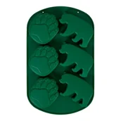 Formy do ciast - Forma silikonowa do pieczenia i deserów NIEDŹWIEDZIE i ŁAPY Wilton, 6 gniazd - miniaturka - grafika 1