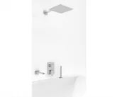 Słuchawki prysznicowe - Kohlman QW211SQ25 007 EXCELENT zestaw wannowy QW211HQ25-007 - miniaturka - grafika 1