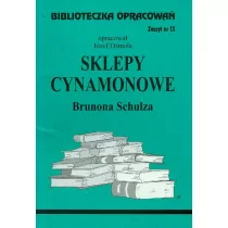 Biblios Biblioteczka opracowań nr 013 Sklepy cynamonowe - Pomoce naukowe - miniaturka - grafika 1