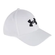 Czapki damskie - Czapka z daszkiem męska Under Armour Blitzing biała 1376700 L-XL - miniaturka - grafika 1