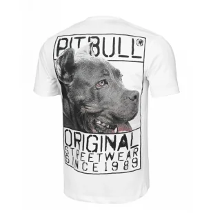 Koszulka Pit Bull 190 Regular Series Origin '24 - Biała 3XL - Odzież taktyczna i umundurowanie - miniaturka - grafika 1