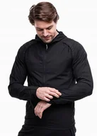 Kurtki męskie - 4F kurtka męska z kapturem sportowa wiatrówka przejściowa lekka roz. XXL - miniaturka - grafika 1