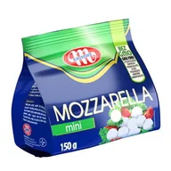 Szybkie dania obiadowe - Mlekovita ser Mozzarella Mini 150g - miniaturka - grafika 1
