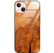 Etui i futerały do telefonów - Etui drewniane iPhone 13 Old Fashion Wood Burnt Orange Forestzone Glass - miniaturka - grafika 1