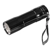 Latarki - Hama latarka ''BASIC'' FL-92 czarna - miniaturka - grafika 1