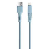 Kable USB - Kabel USB - Lightning XO KSA-L-1.523 2.1A 1.5 m Niebieski - miniaturka - grafika 1