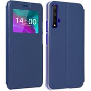 Etui i futerały do telefonów - Etui Clear View do telefonu Honor 20/Huawei Nova 5T ultracienkie — granatowe - miniaturka - grafika 1