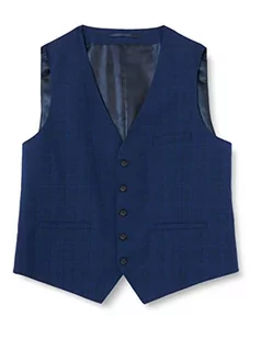 Burton Menswear London Męska kamizelka Tonal Prince of Walii wąska - Garnitury - miniaturka - grafika 1
